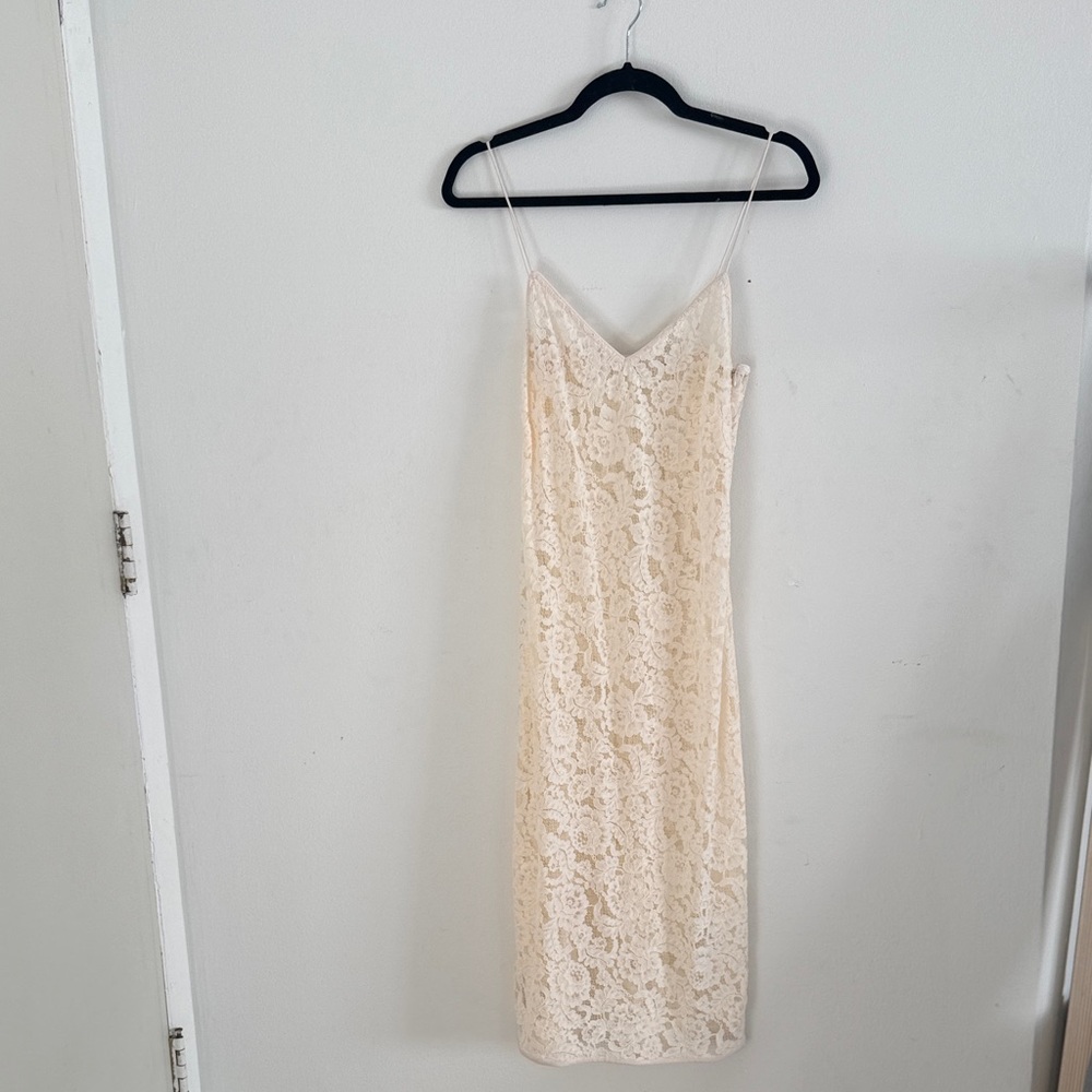 DOEN Cream Lace Dress
